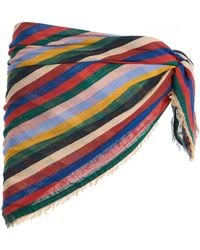 STAUD - Sonya Cotton Scarf - Lyst