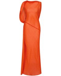 ROAME. - Fallon Cape Sleeve Maxi Dress - Lyst