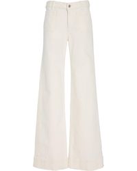Jeanerica - St Monica Stretch Low-rise Flared-leg Jeans - Lyst