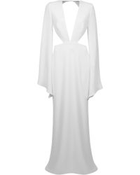 carla zampatti white dress