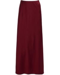By Malene Birger - Barbara Satin Maxi Slip Skirt - Lyst