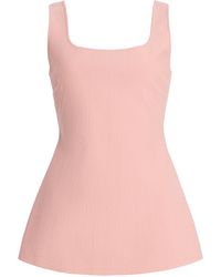 High Sport - Inna Cotton-Blend Knit Top - Lyst