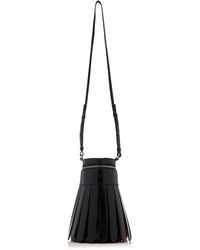 JW Anderson - Brushed Leather Tassel Bag - Lyst