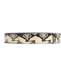 KHAITE - Theo-Effect Leather Waist Belt - Lyst