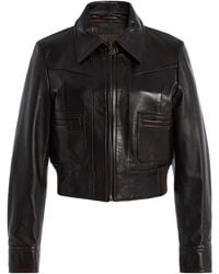 Nili Lotan - Charly Leather Jacket - Lyst