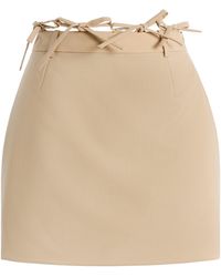 Marie Adam-Leenaerdt - Wool Mini Skirt Cover - Lyst