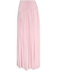 Zimmermann - Alchemy Gathered Jersey Maxi Skirt - Lyst