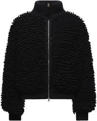 Moncler Genius - X Ee72 By Edward Enninful Wool-Blend Down Cardigan - Lyst