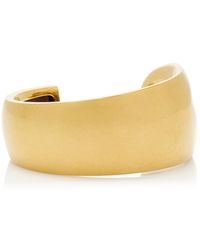 KHAITE - Keefe 18K-Plated Brass Bracelet - Lyst