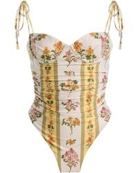 Agua Bendita - Exclusive Rabano Balconette One Piece - Lyst