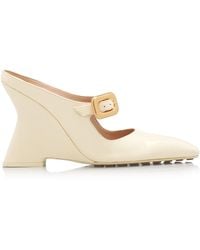 Bottega Veneta - Comet Mary-jane Patent Leather Pumps - Lyst