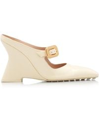 Bottega Veneta - Comet Mary-jane Patent Leather Pumps - Lyst