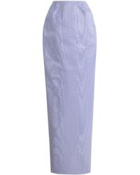 Wiederhoeft - Exclusive Moire Maxi Skirt - Lyst