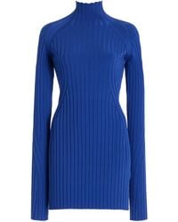 High Sport - Kat Ribbed-knit Turtleneck Top - Lyst