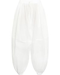 Zimmermann - Dawning Cotton-Poplin Harem Pant - Lyst