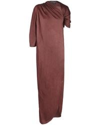 Cortana - Ocaso Satin Maxi Dress - Lyst
