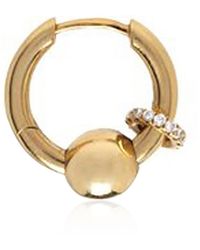 Rainbow K - 14K Nano Piercing Single Earring - Lyst