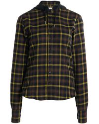 Coperni - Hooded Cotton Shirt - Lyst
