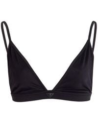 Prada - Stretch-jersey Top - Lyst