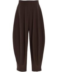 Ashlyn - Blaine Paneled Fleece Balloon Pants - Lyst