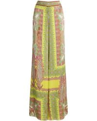 Alexis - Triest Twill Wide-Leg Pants - Lyst