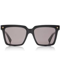 Bottega Veneta - Soft Square-frame Acetate Sunglasses - Lyst