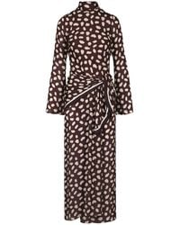 Johanna Ortiz - Elegancia Gitana Silk Maxi Dress - Lyst