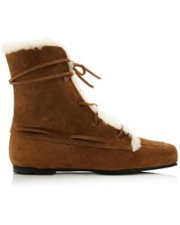 Aeyde - Paul Shearling Boots - Lyst