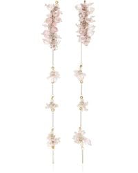 Dries Van Noten - Resin & Glass Earrings - Lyst