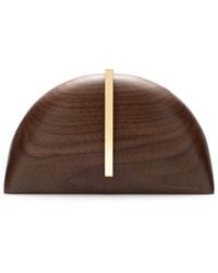 Cult Gaia - Laguna Wooden Clutch - Lyst