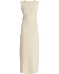 Birrot - Exclusive Lay2 Drape Crepe Dress - Lyst