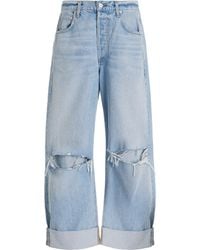 Citizens of Humanity - Ayla Rigid High-rise Cropped Wide-leg Jeans - Lyst