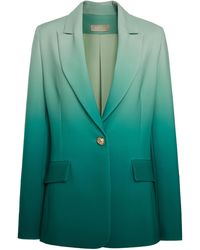 Elie Saab - Ombre Cady Single-breasted Blazer - Lyst