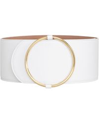 Alaïa - Ring Leather Waist Belt - Lyst