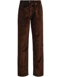 Citizens of Humanity - Anissa Velvet Straight-Leg Pants - Lyst