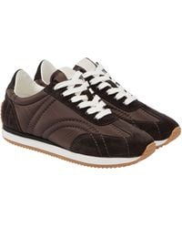 TOTEME - Sport Leather-Trimmed Nylon Sneakers - Lyst