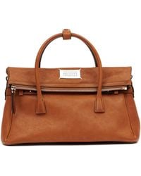 Maison Margiela - 5Ac Loved To Death East/West Medium Suede Bag - Lyst