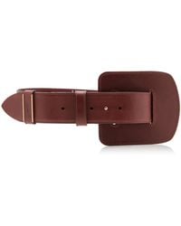Chloé - Max Oversized Leather Belt - Lyst