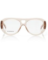 Givenchy - Bold Round-Frame Acetate Optical Glasses - Lyst