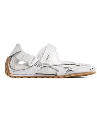 Bottega Veneta - Orbit Mesh Mary-Jane Sneakers - Lyst