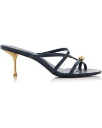 Cult Gaia - Valeska Leather Sandals - Lyst