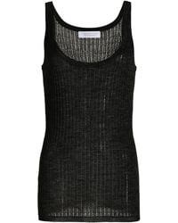 Gabriela Hearst - Nevin Pointelle Knit Tank Top - Lyst
