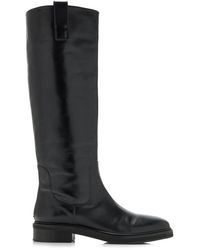 Aeyde - Henry Leather Knee Boots - Lyst