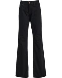 Agolde - Rigid Low-Rise Flared-Leg Jeans - Lyst