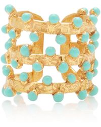 Sylvia Toledano - Gypsy 22k Gold-plated Ring - Lyst