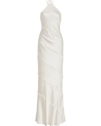 Significant Other - Murphy Paneled Crepe Halter Maxi Dress - Lyst