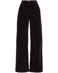Agolde - Keira Corduroy Low-Rise Baggy Jeans - Lyst