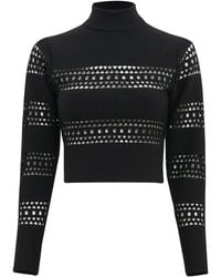 Alaïa - Vienne Wool-blend Sweater - Lyst