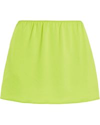 Leset - Barb Mini Skirt - Lyst