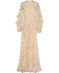 Zimmermann - Rebellion Silk Lace Maxi Dress - Lyst